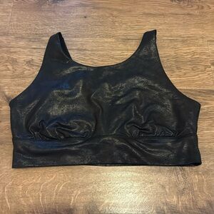 Black Offline Aerie sports bra